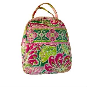 Pinwheel Pink Vera Bradley lunch tote.